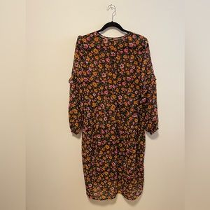 Floral H&M midi dress - size M